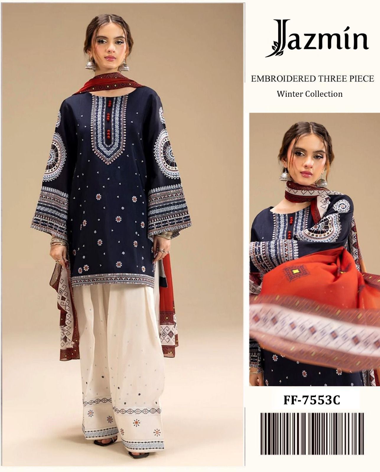 Jazmin wear by Laiba khan